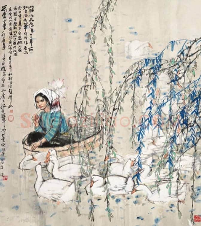 史国良作品拍卖价格,一平尺多少钱? | 书画学堂