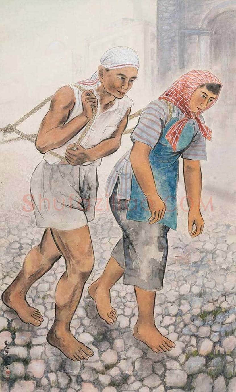 方人定人物画作品欣赏 | 书画科普
