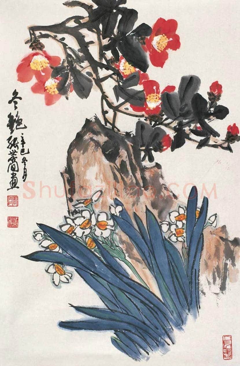 张世简花鸟画作品欣赏 | 书画学堂