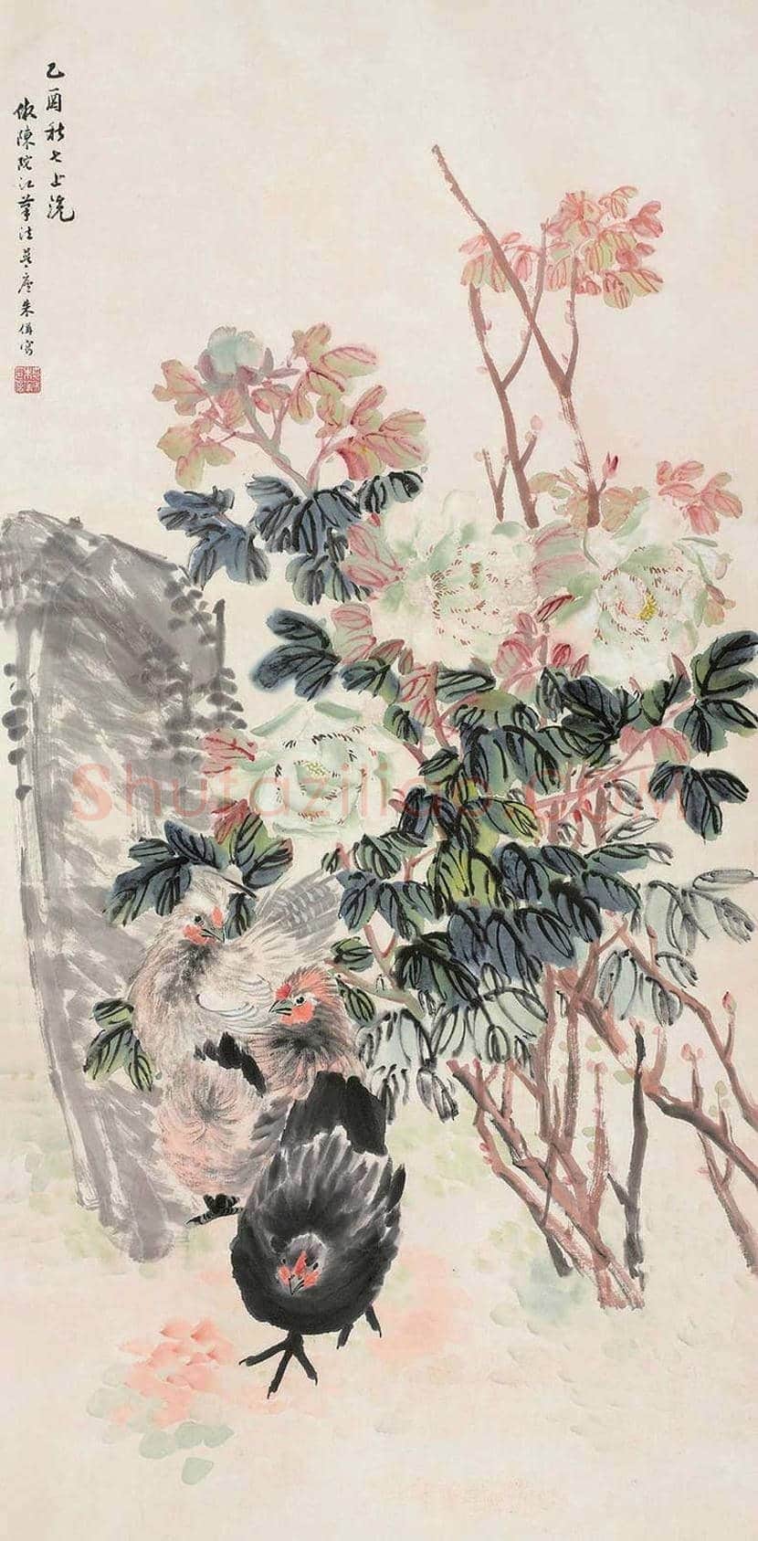 朱梦庐花鸟画欣赏 | 书画文摘