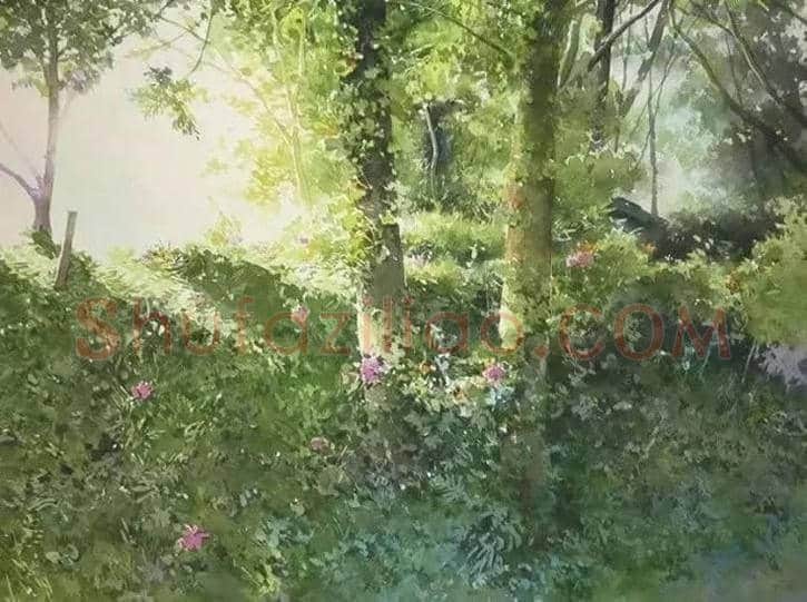 美国印象派画家 – 朱利安德多克画作欣赏 | 书画知识