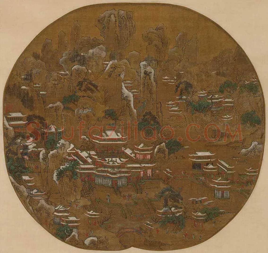 李思训《京畿瑞雪图》欣赏 | 书画文摘