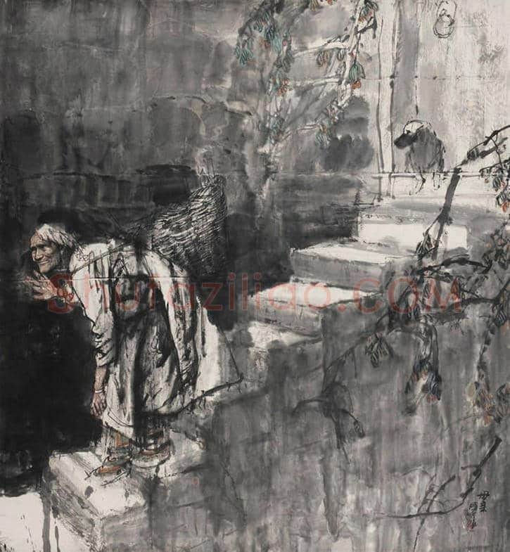 艺术家画笔下的母亲,祝母亲生日快乐! | 书画文摘