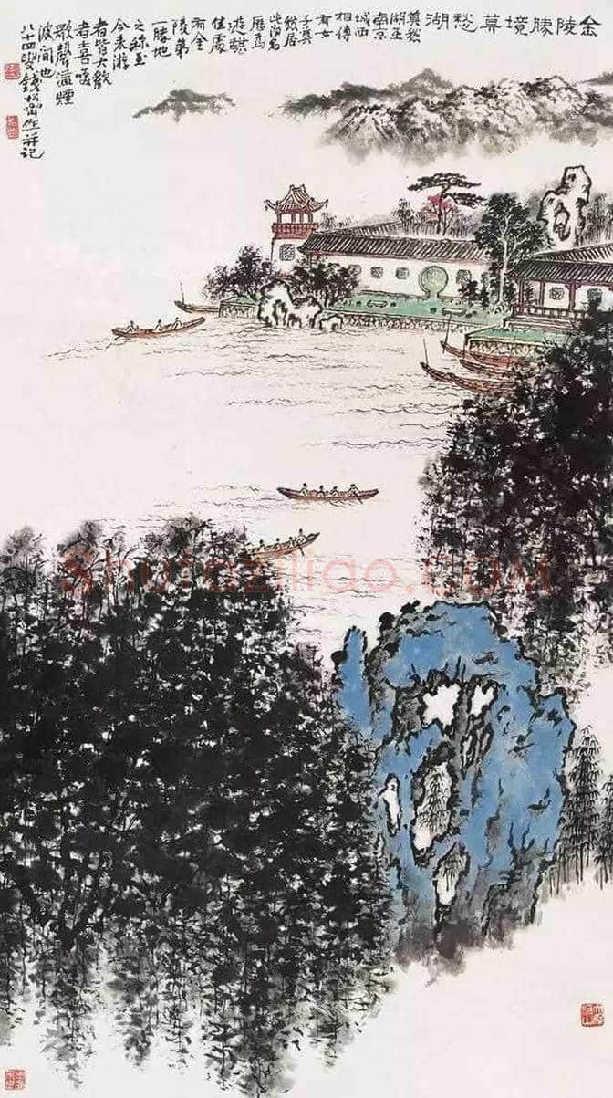 钱松岩丨钱松嵒作品欣赏 | 书画百科