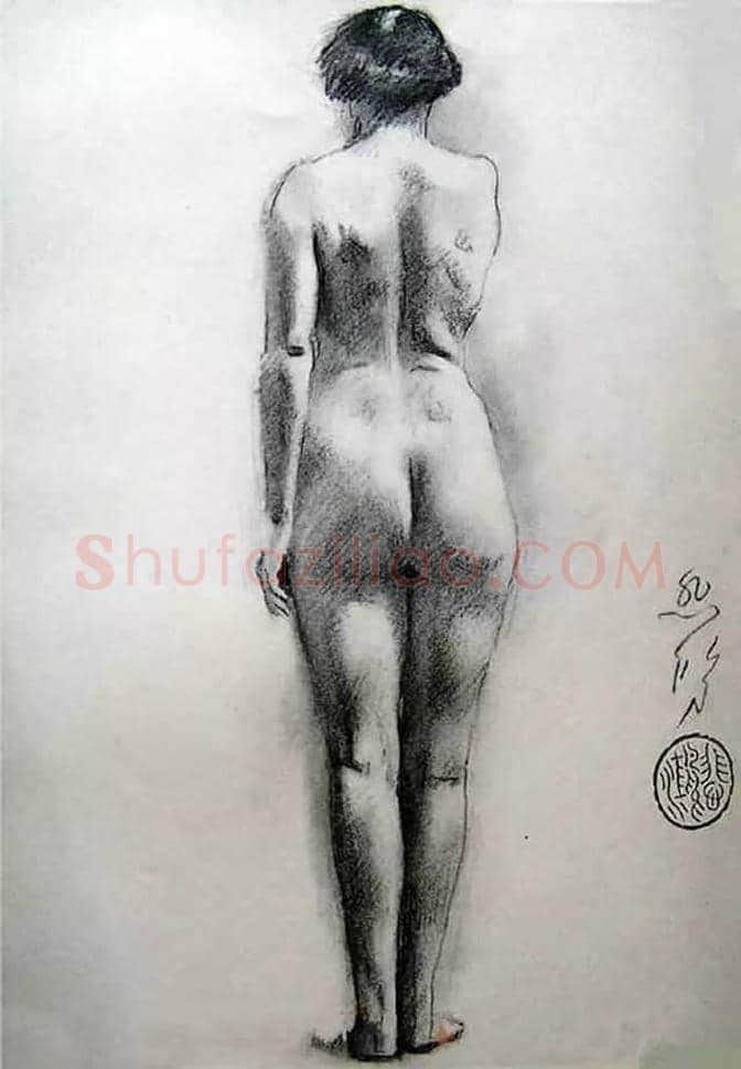 徐悲鸿素描作品（大全） | 书画文摘