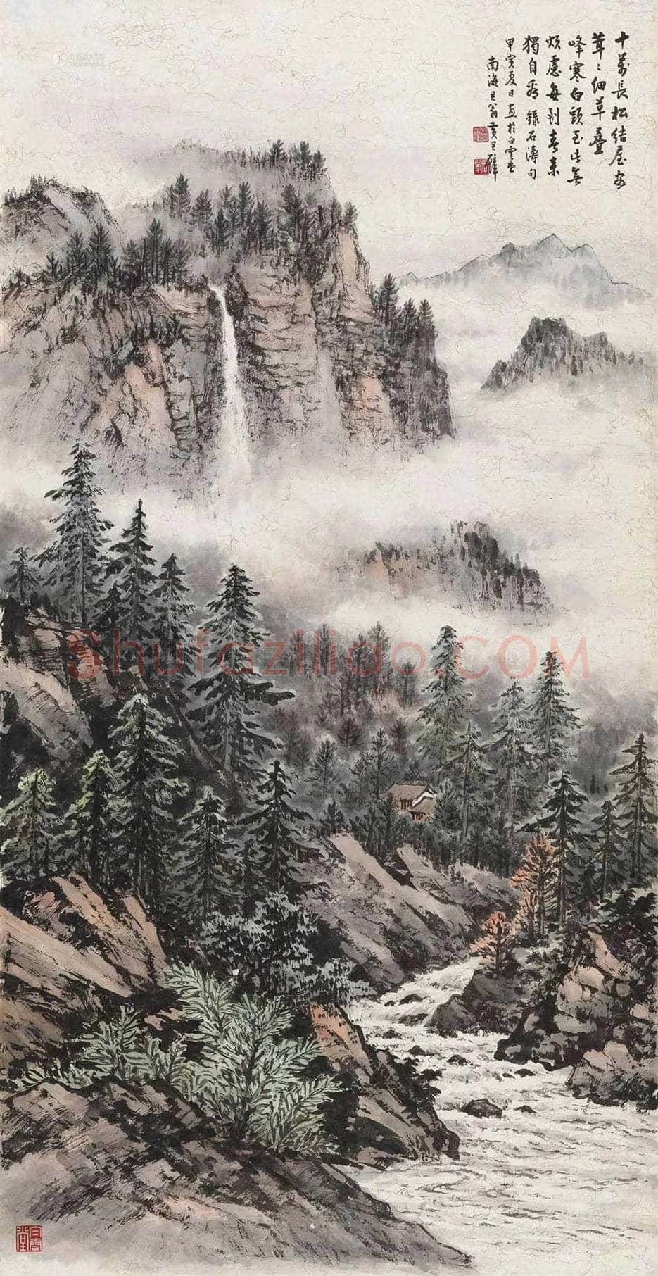 黄君璧山水画欣赏 | 书画知识