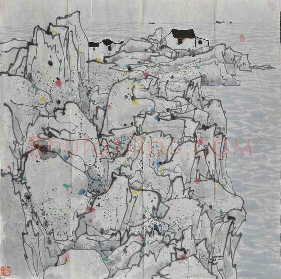 吴冠中国画成交价格记录 | 书画百科
