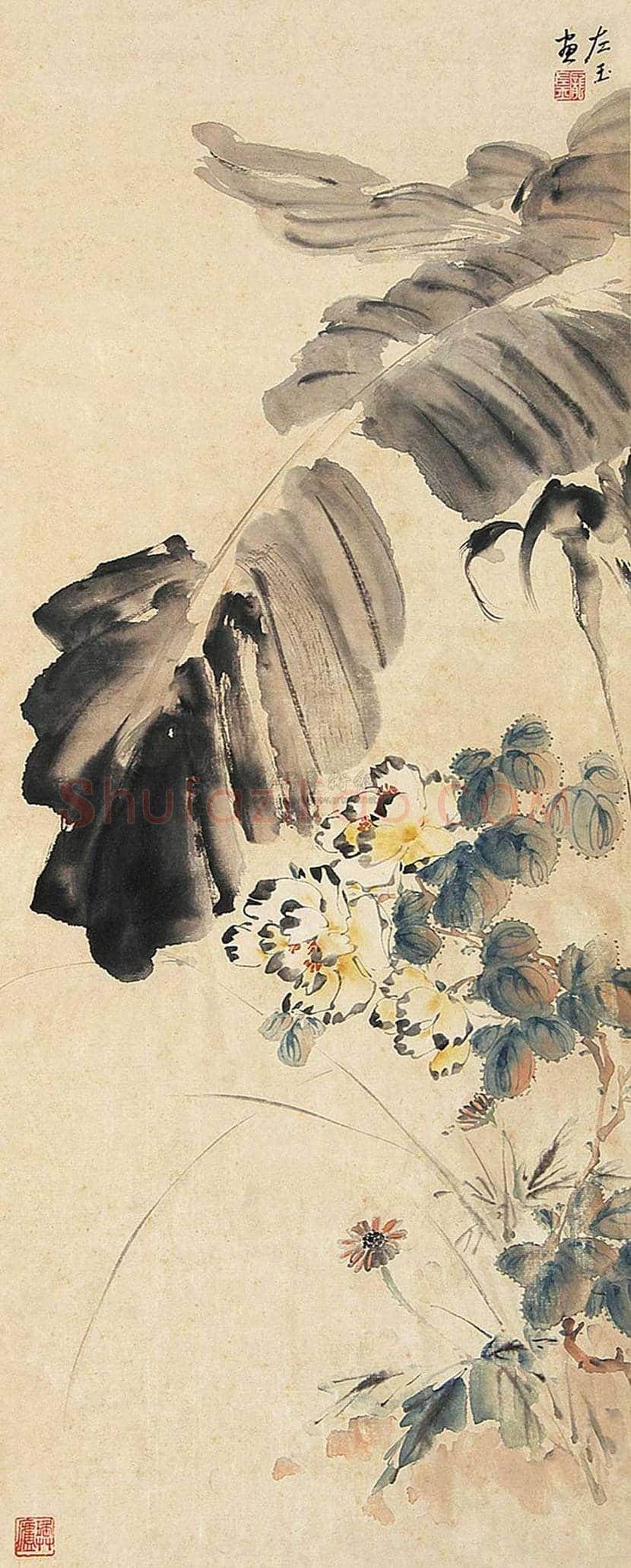 庞左玉花鸟作品欣赏 | 书画文摘