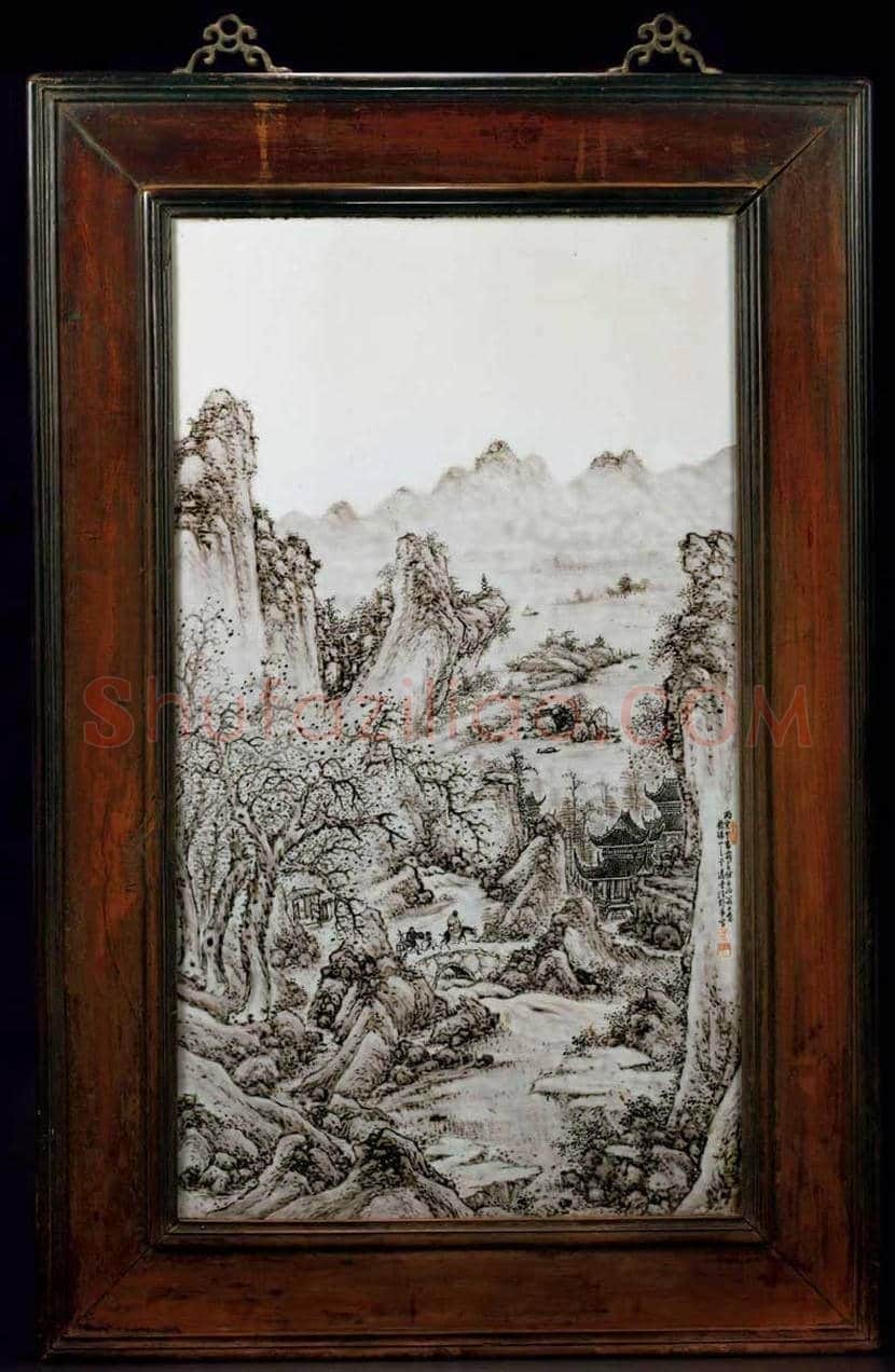 汪野亭瓷板画价格知多少? | 书画科普
