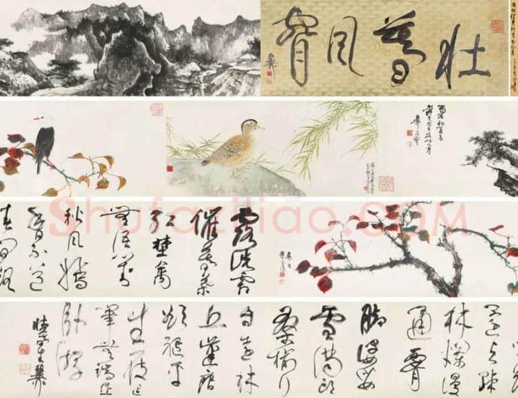 丹青伉俪谢稚柳和陈佩秋的合作作品拍卖与欣赏 | 书画文摘
