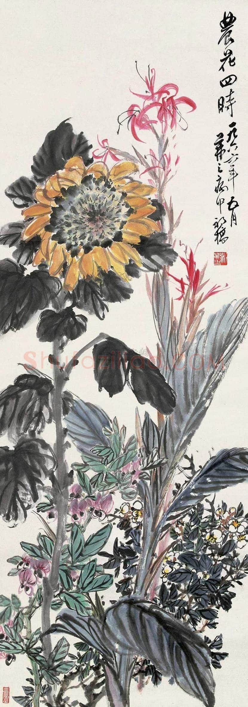 吴茀之花鸟画作品欣赏 | 书画常识