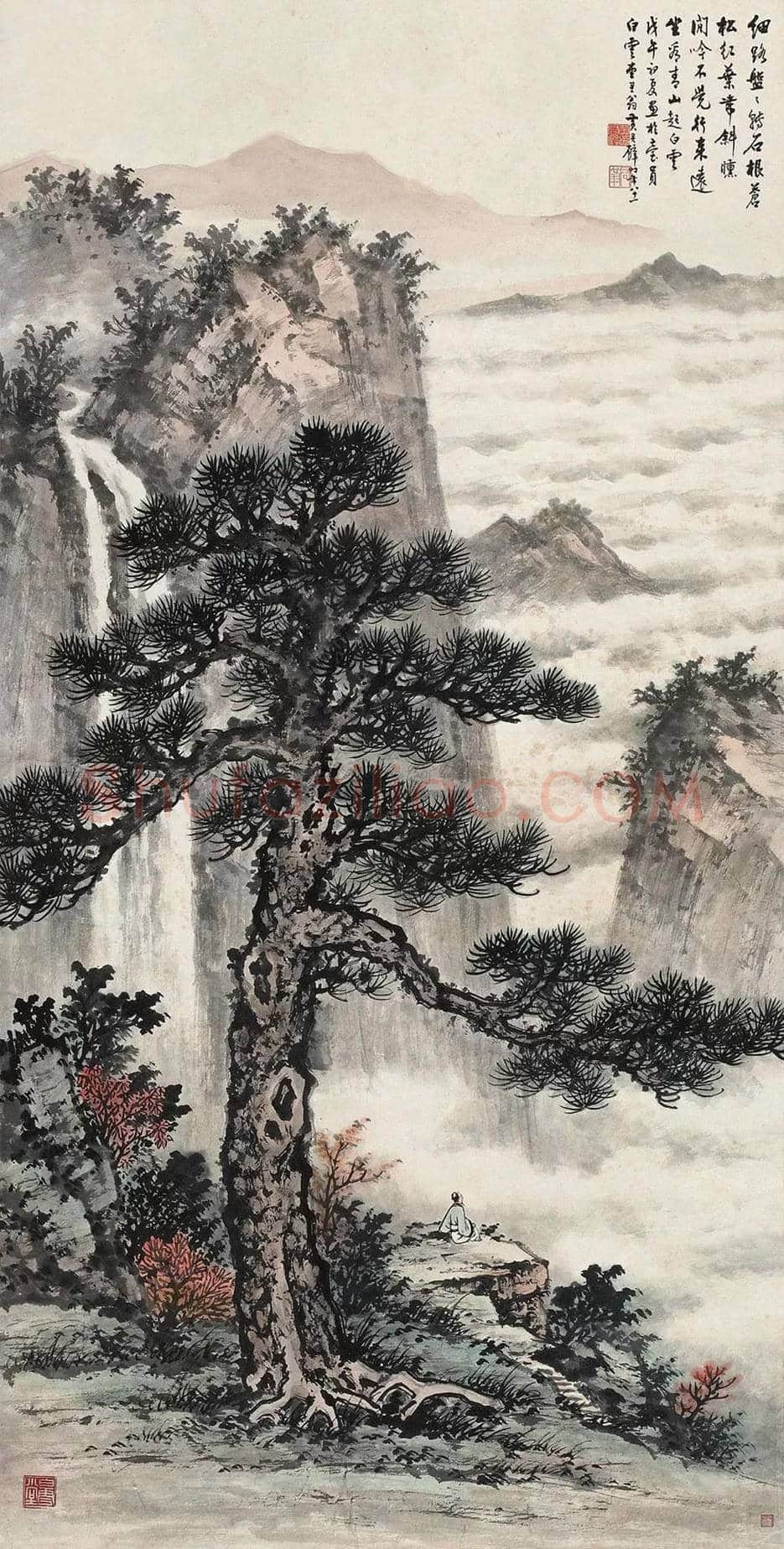 黄君璧山水画欣赏 | 书画知识