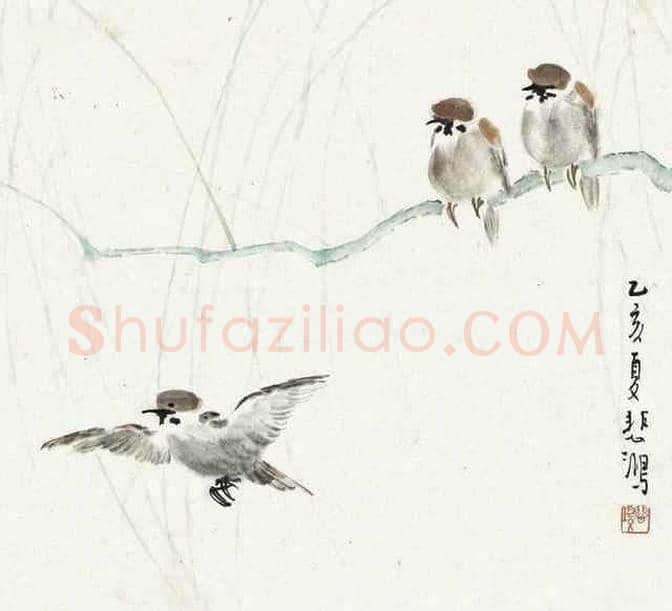徐悲鸿国画作品欣赏 | 书画资料