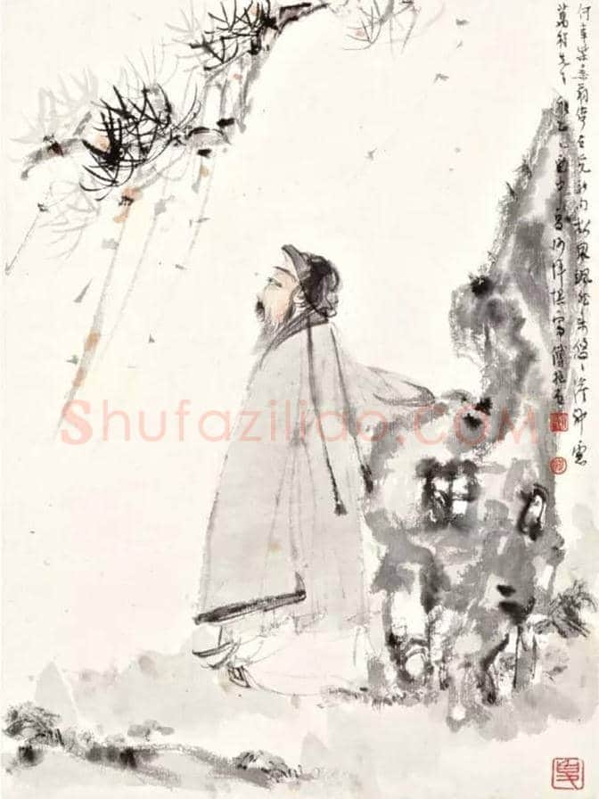 傅抱石绘画所呈现的中国古詩意境【名人字画欣赏】 | 书画学堂
