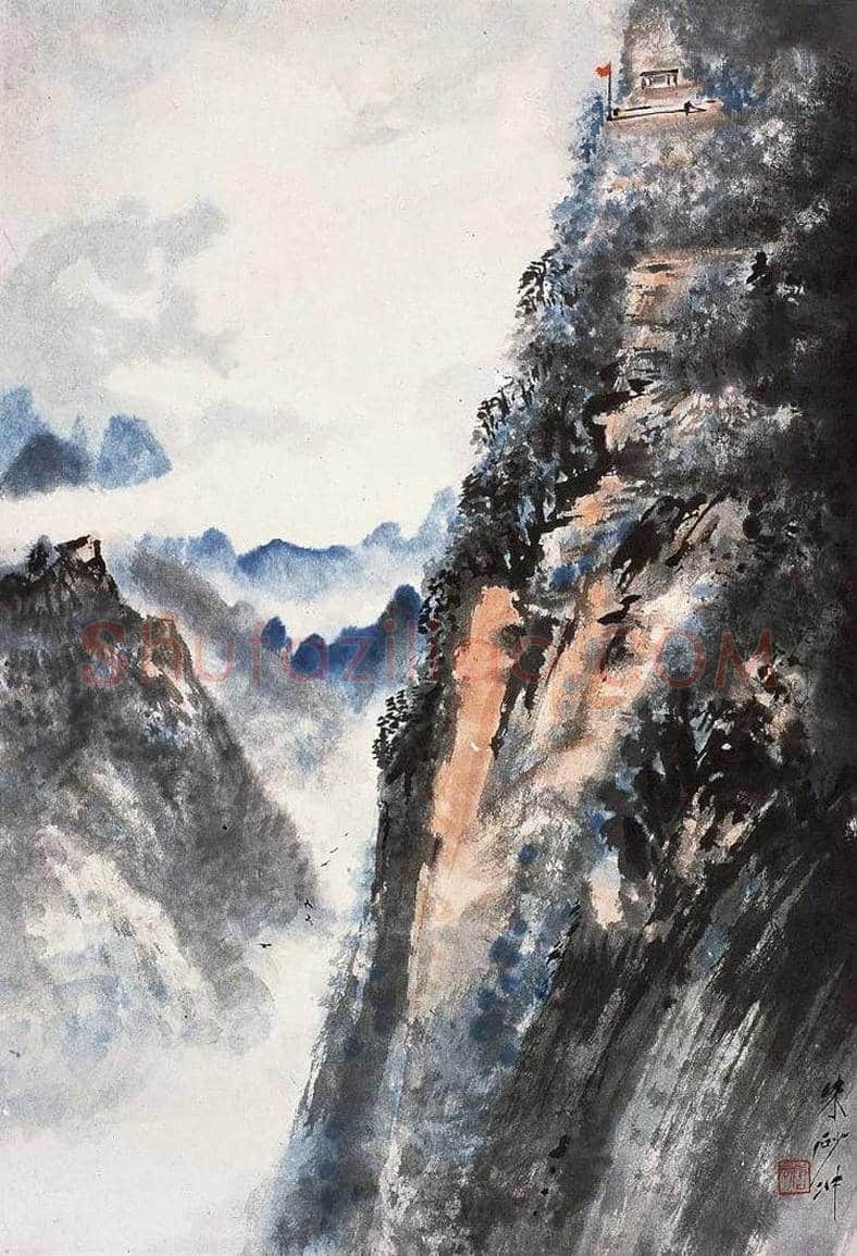 唐云山水画作品欣赏 | 书画讲解
