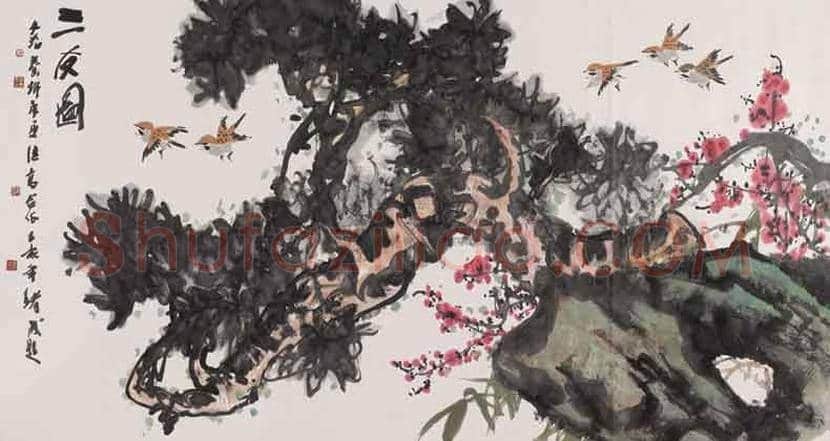 宋文治花鸟画欣赏 | 书画常识