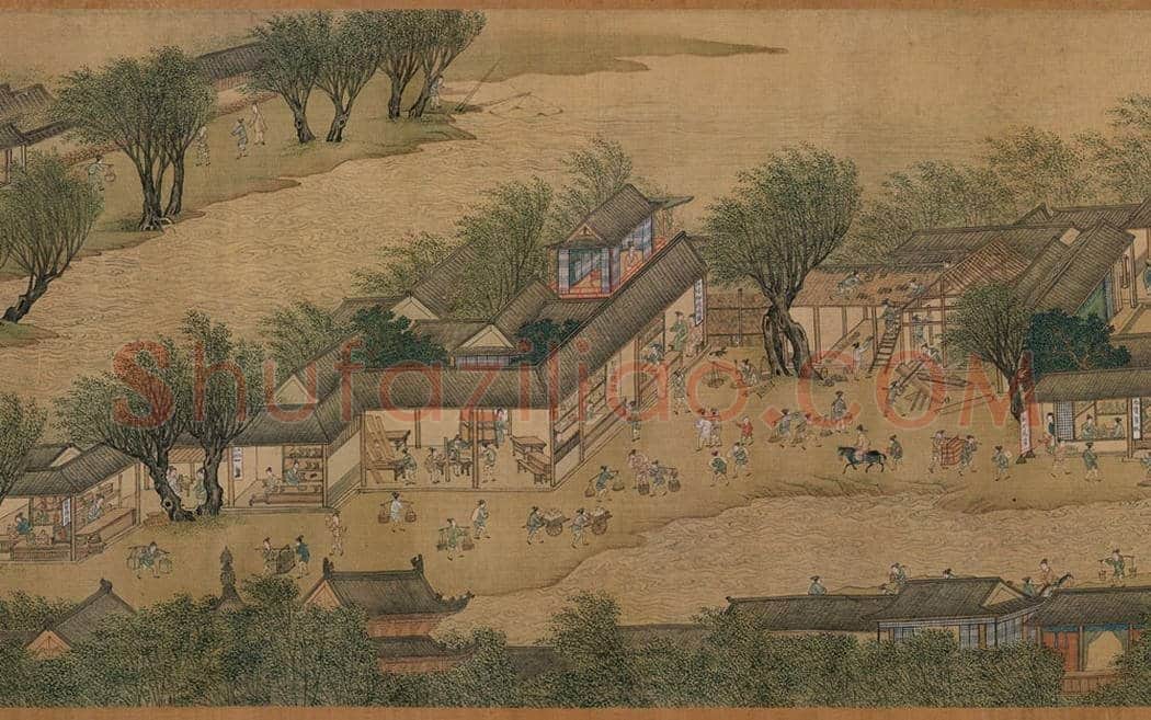 仇英《清明上河图》 欣赏 | 著名国画图片