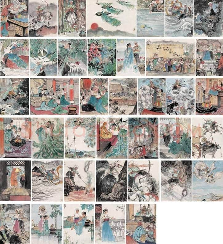 程十发连环画《欢迎毛主席》赏析 | 书画讲解