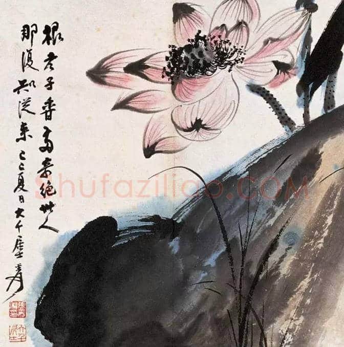 国画大师张大千的百荷图欣赏！ | 书画文摘