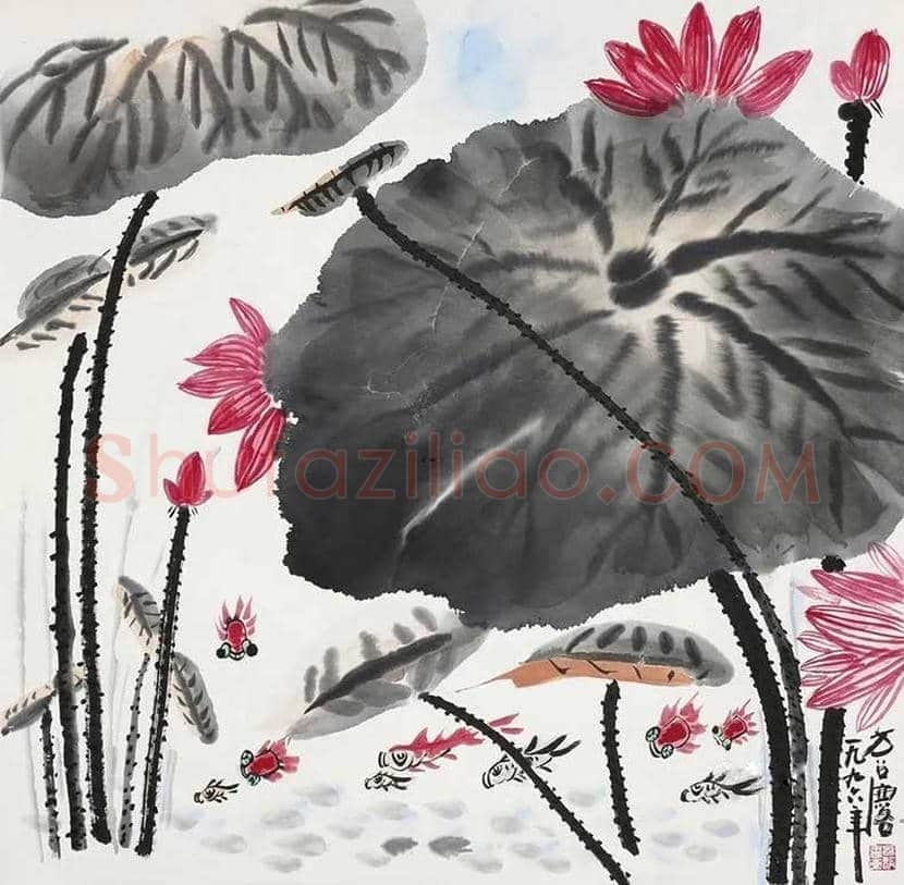 方召麐作品欣赏 | 书画资料