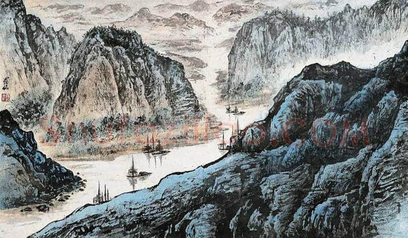 罗铭山水画作品欣赏 | 书画文摘