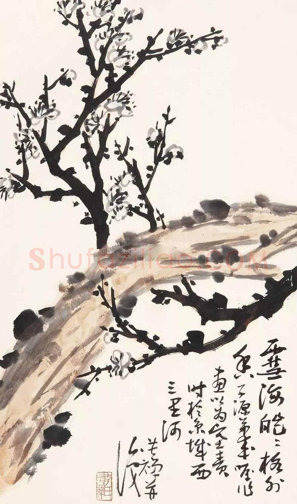 李苦禅笔下的梅兰竹菊 | 书画学堂