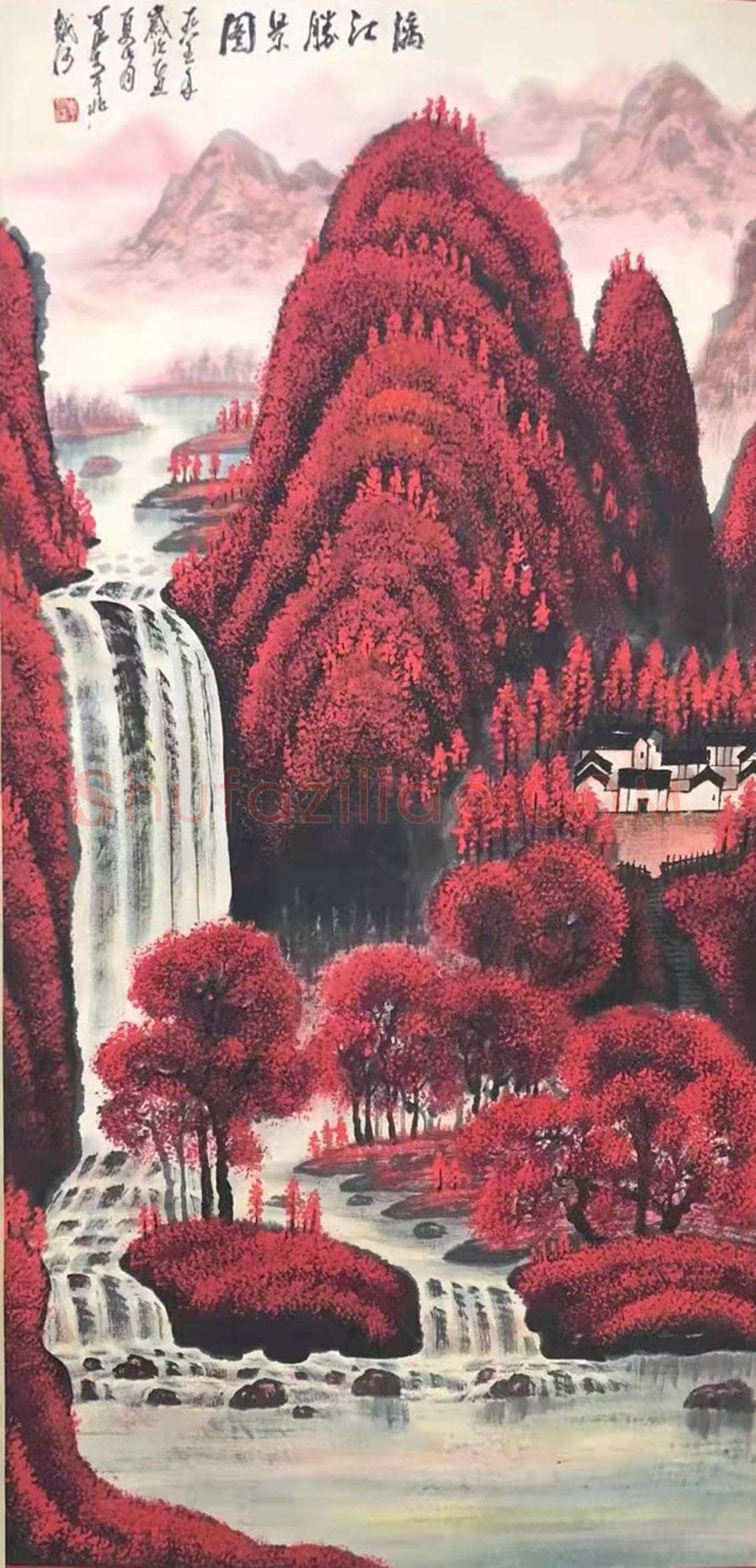 大成之作——李可染《漓江胜景图》 | 国画图片