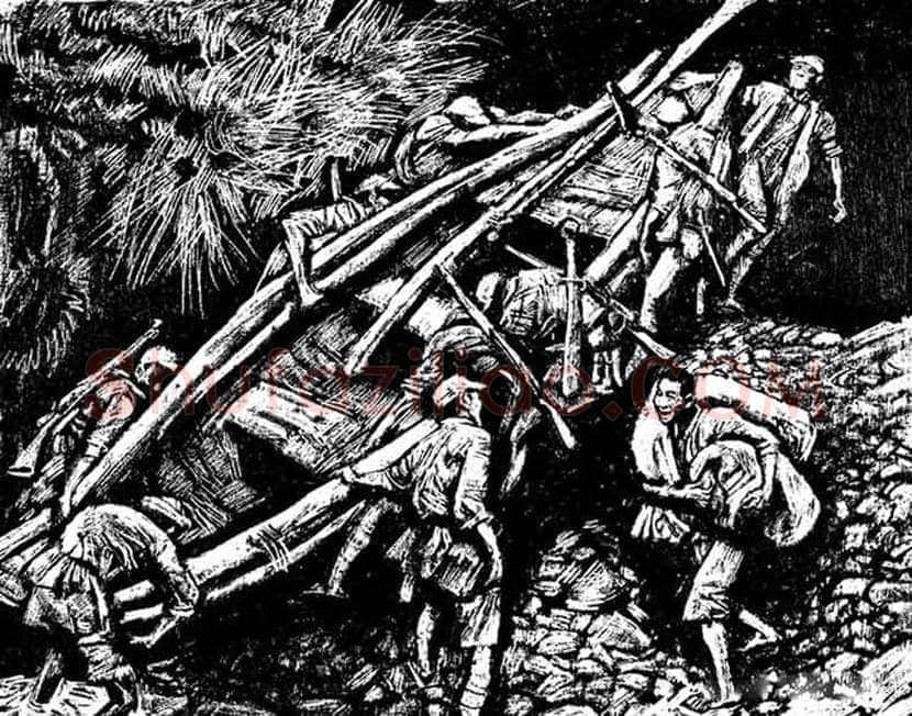 沈尧伊《地球的红飘带》，长征史诗连环画！ | 书画文摘