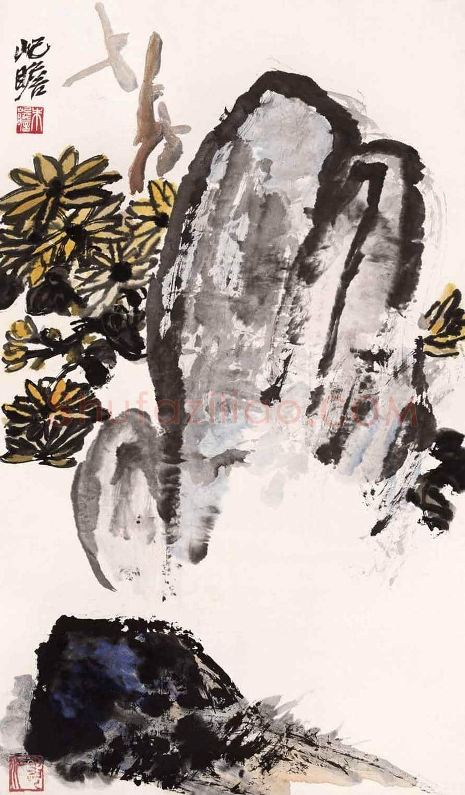 朱屺瞻国画作品欣赏 | 书画科普
