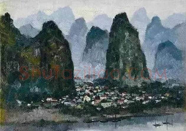 李可染、徐悲鸿、吴冠中等三位大师画漓江 | 书画学堂