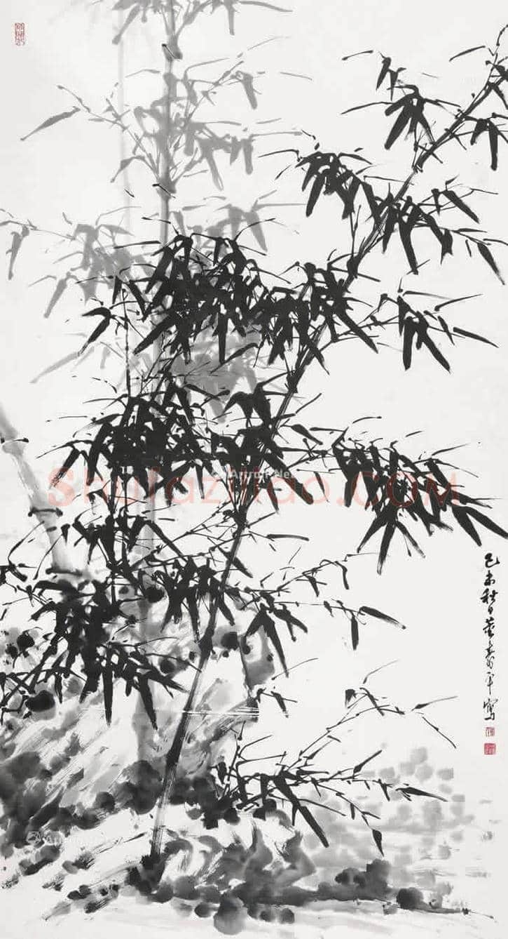 董寿平画笔下墨竹的拍卖情况及欣赏 | 书画文摘