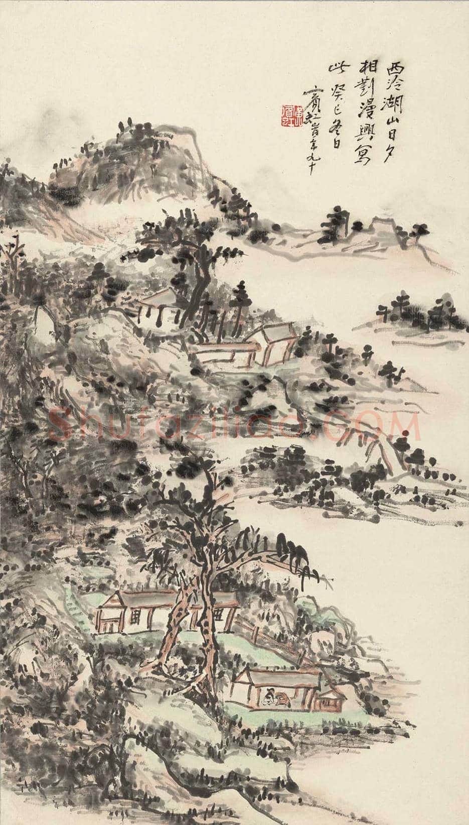 黄宾虹绘画作品欣赏 | 书画讲解