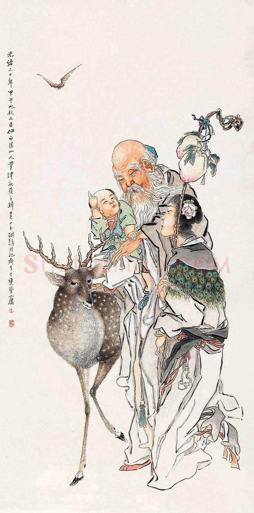 钱慧安作品欣赏 | 书画资料