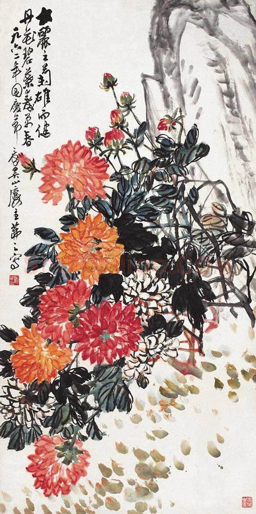 吴茀之花鸟画作品欣赏 | 书画常识