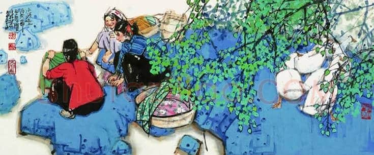 画僧史国良作品欣赏 | 书画知识