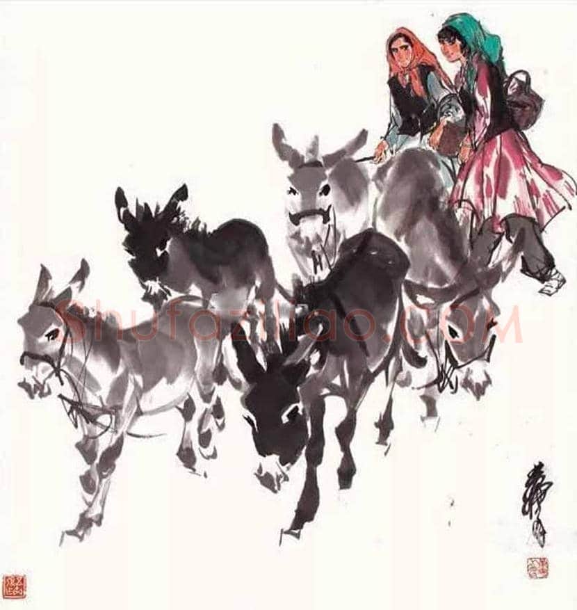 2018年黄胄作品拍卖价格TOP20 | 书画知识