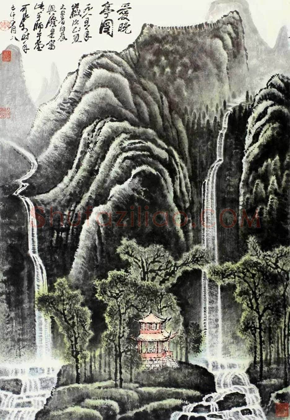 名家笔下的《爱晚亭》欣赏 | 书画科普