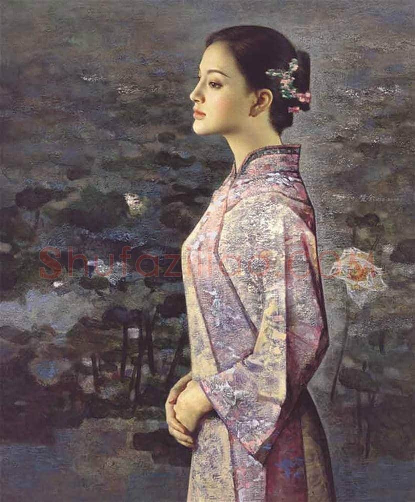 谢楚余:画中佳人 国色天香 | 书画文摘