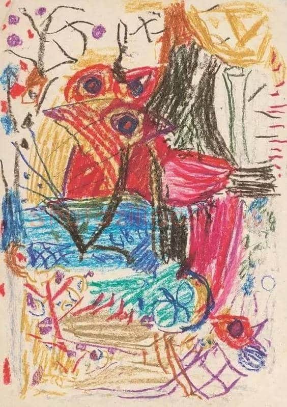 吴大羽“势象”渐起的韵色生动画作赏析 | 书画文摘