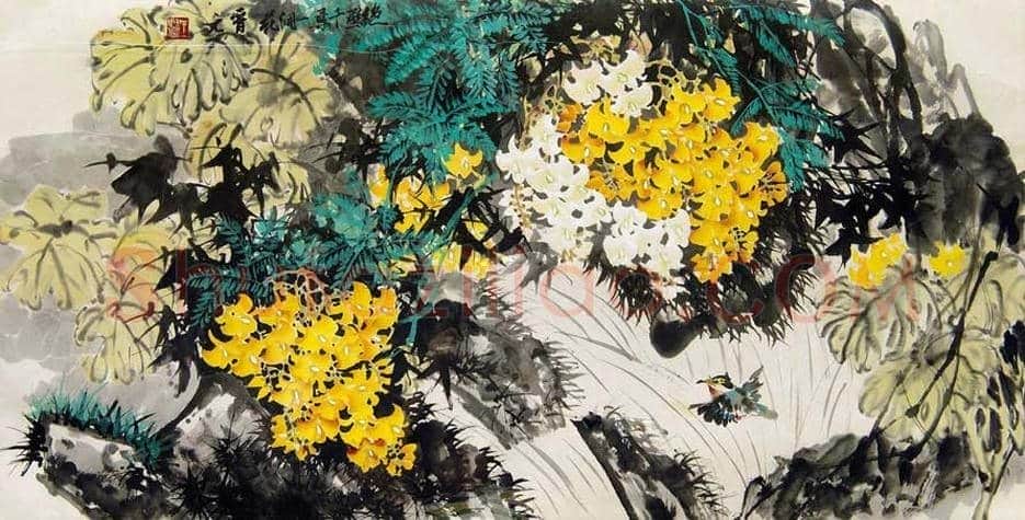 王晋元花鸟画作品欣赏 | 书画学堂