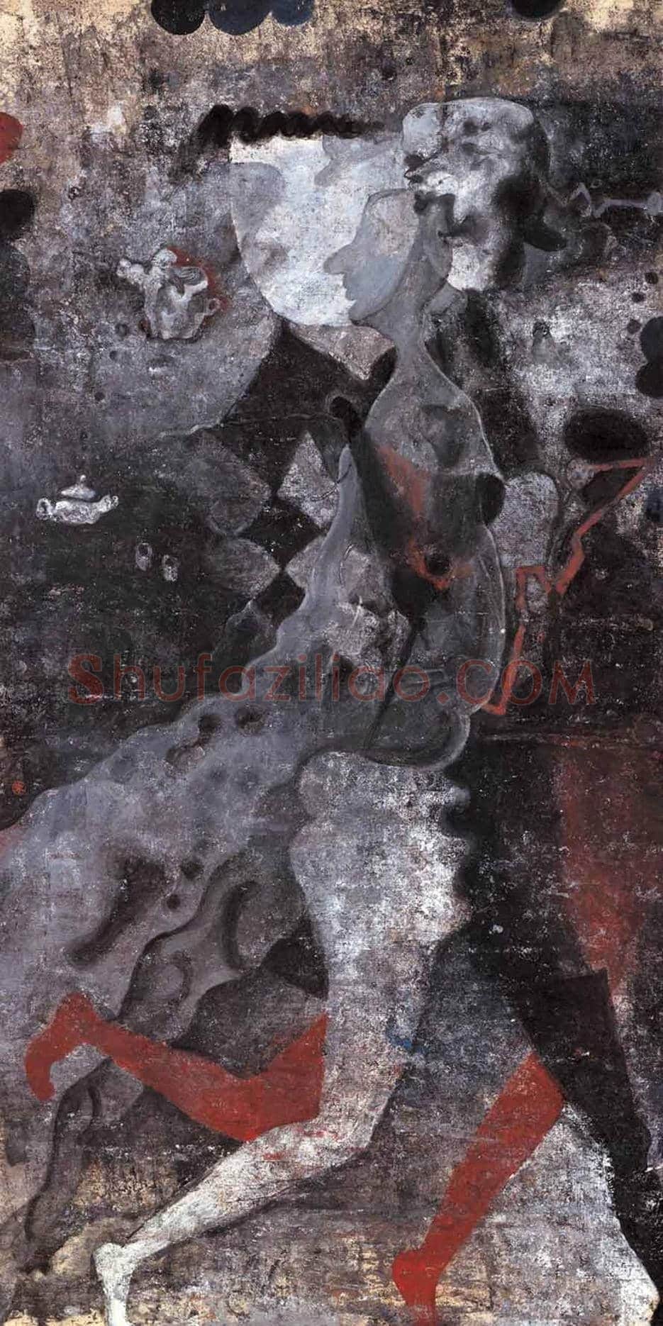 朱振庚作品《壶人系列》图赏 | 著名国画鉴赏