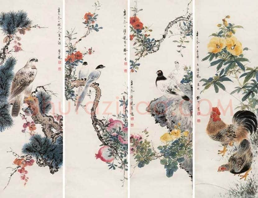 颜伯龙作品欣赏 | 书画知识