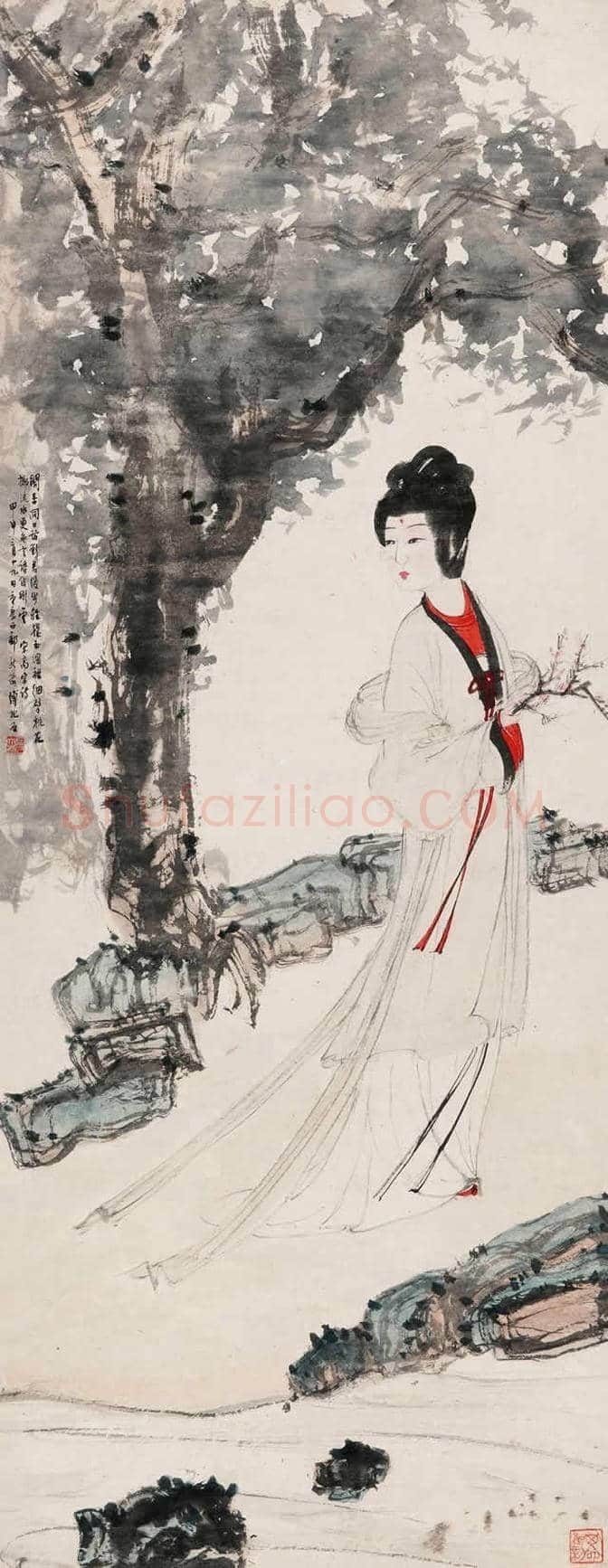 傅抱石诗意画拍卖回顾 | 书画资料
