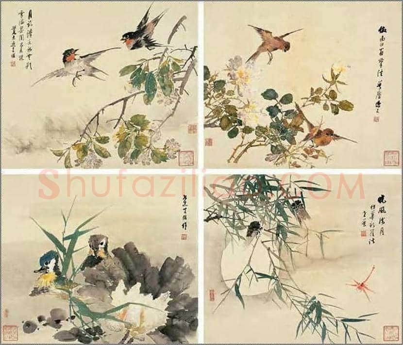 朱梦庐花鸟画欣赏 | 书画文摘