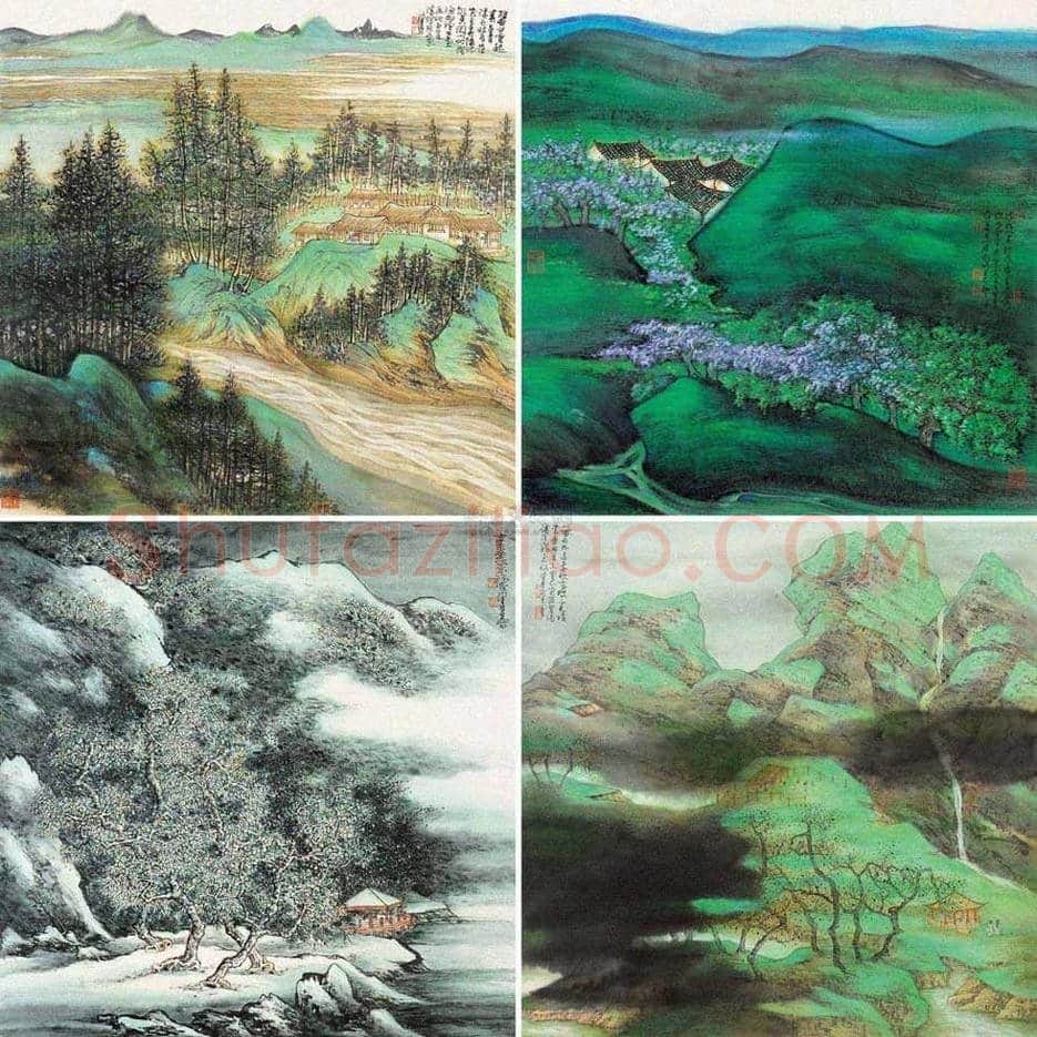 陈佩秋国画作品欣赏 | 书画文摘
