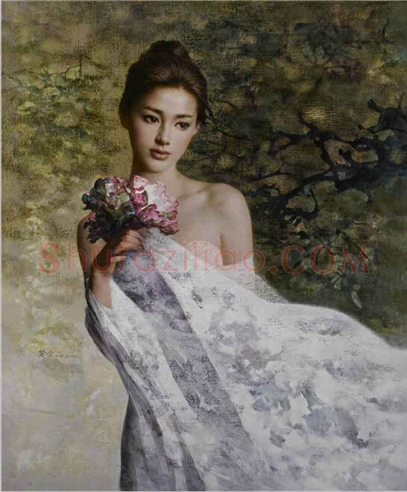 谢楚余:画中佳人 国色天香 | 书画文摘
