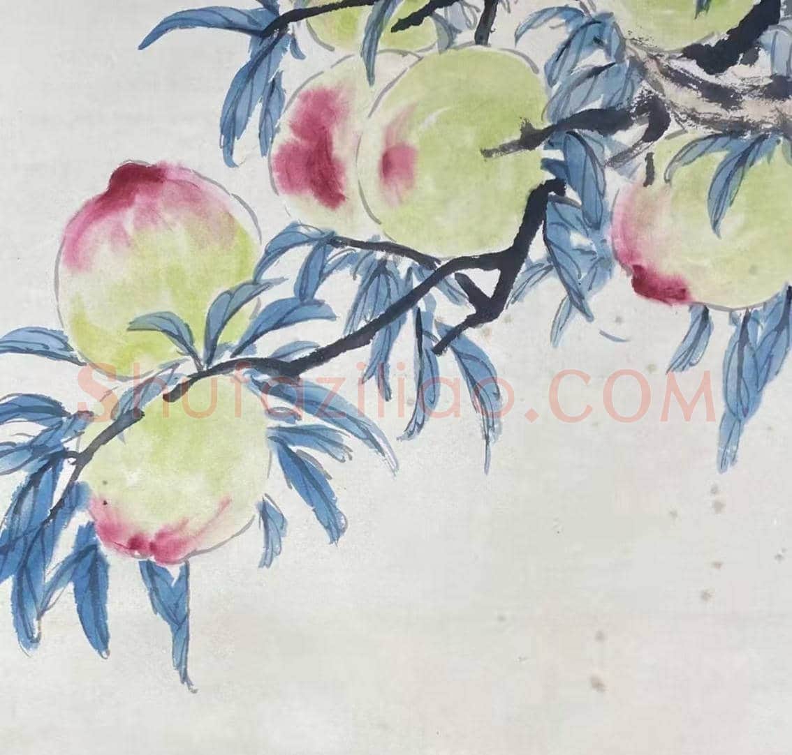 喜庆吉祥——徐悲鸿珍品《麻姑献寿》 | 国画作品