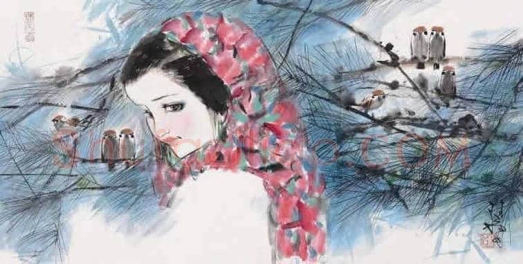 林墉精品水墨人物作品欣赏 | 书画讲解
