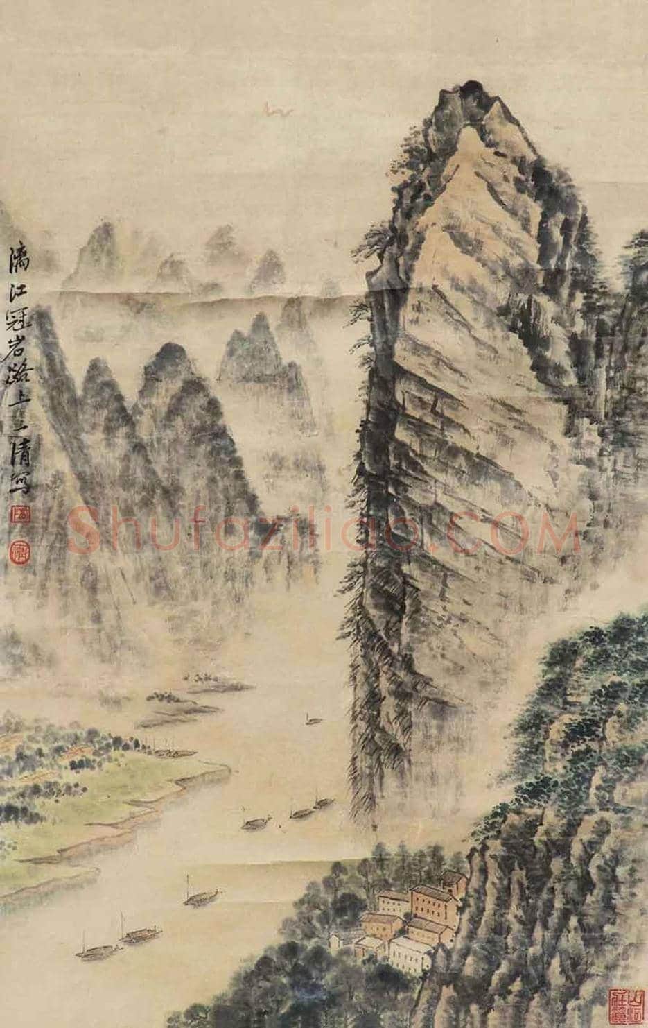 陶一清山水画作品欣赏 | 书画讲解