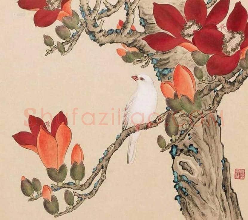 黄君璧花鸟画作品欣赏 | 书画文摘